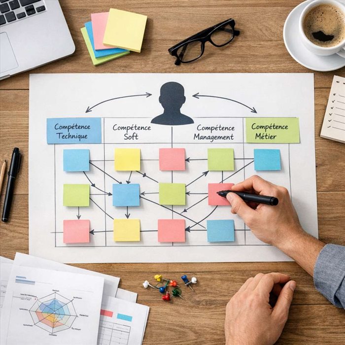 Cartographie des compétences : méthode simple et efficace