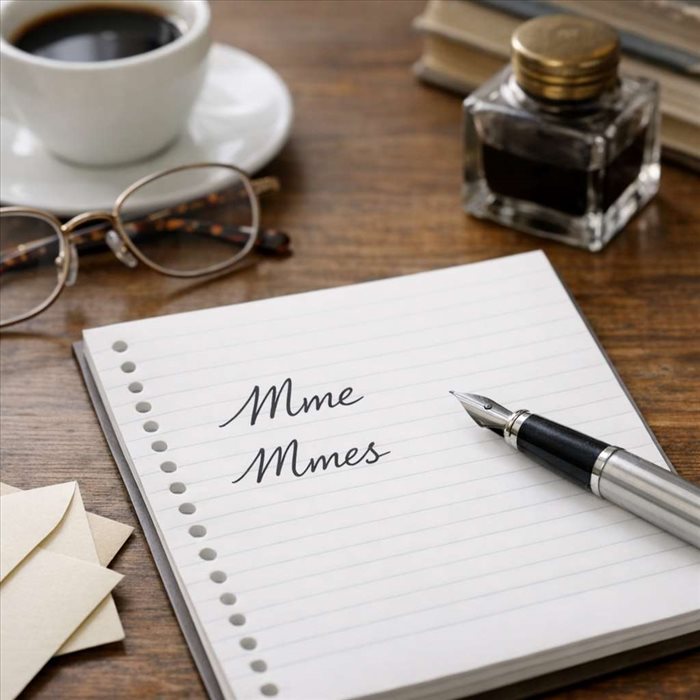 Abréviation de mesdames : comment écrire Mme et Mmes ?