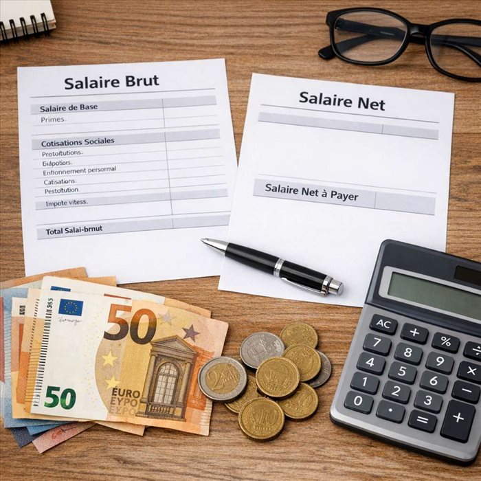 Salaire brut et net : quelles différences ? Guide simple
