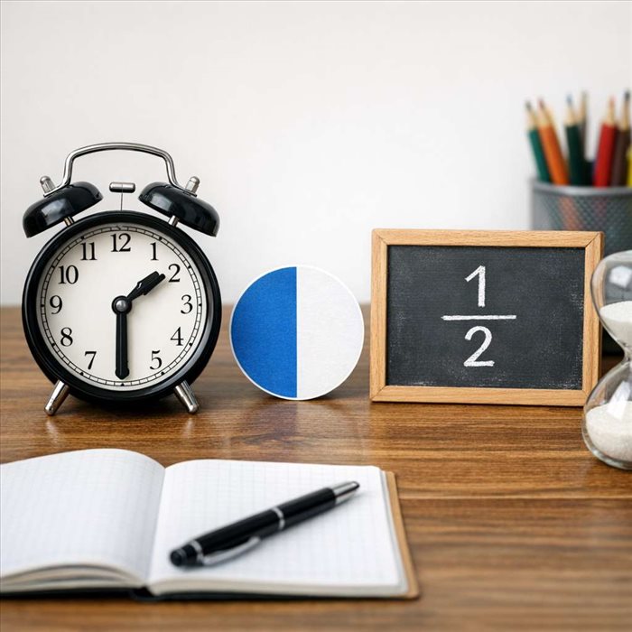 Comment représenter une durée en heures sous forme de fraction ?
