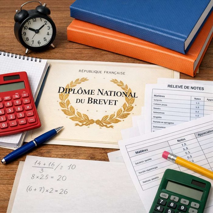 Quelle moyenne pour obtenir le brevet ? Calcul et seuils